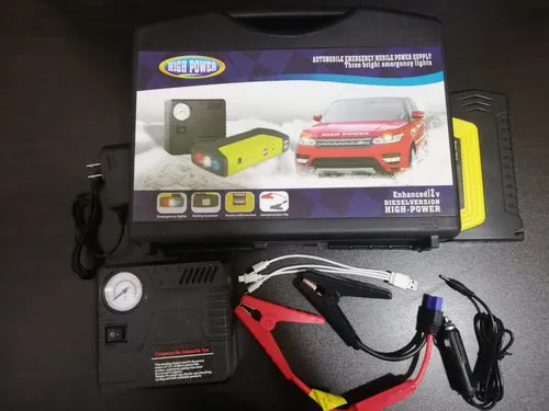 JUMPER DE VEHICULO  + BOMBA DE AIRE